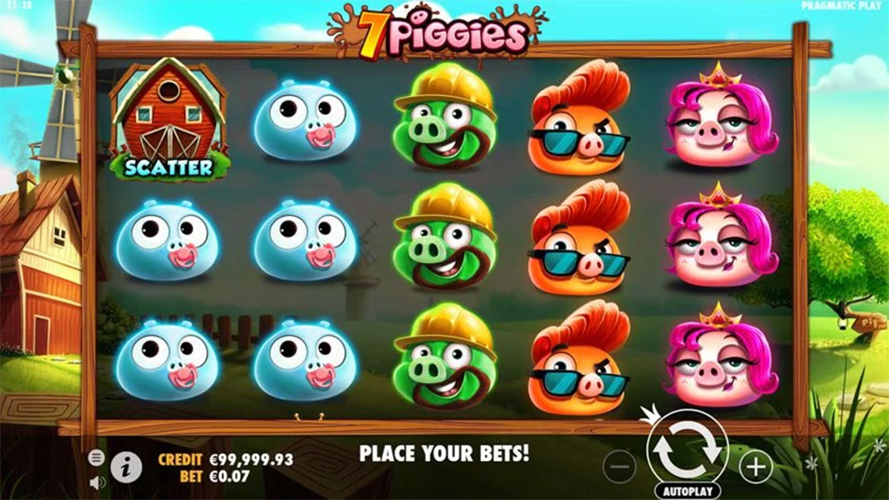 7 Piggies theme