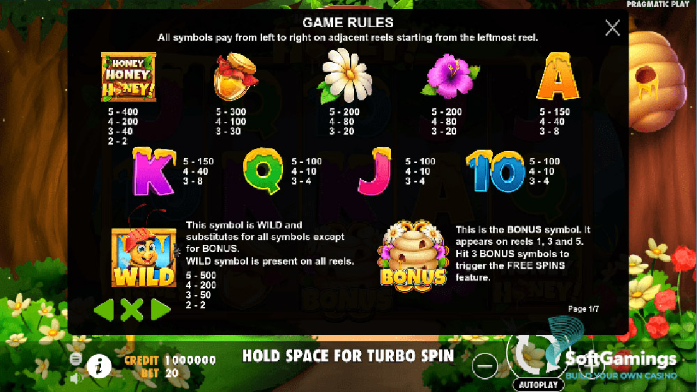 Honey honey honey slot review