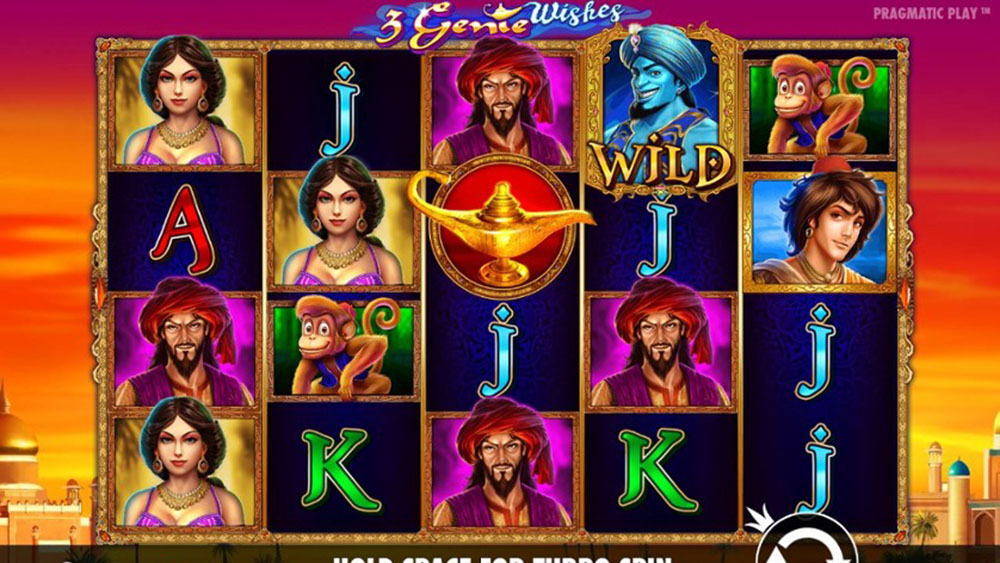 3 Genie Wishes slot overview