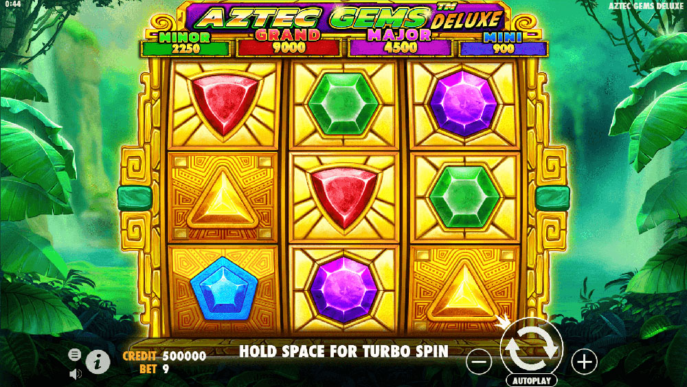 Aztec Gems Deluxe Slot Overview