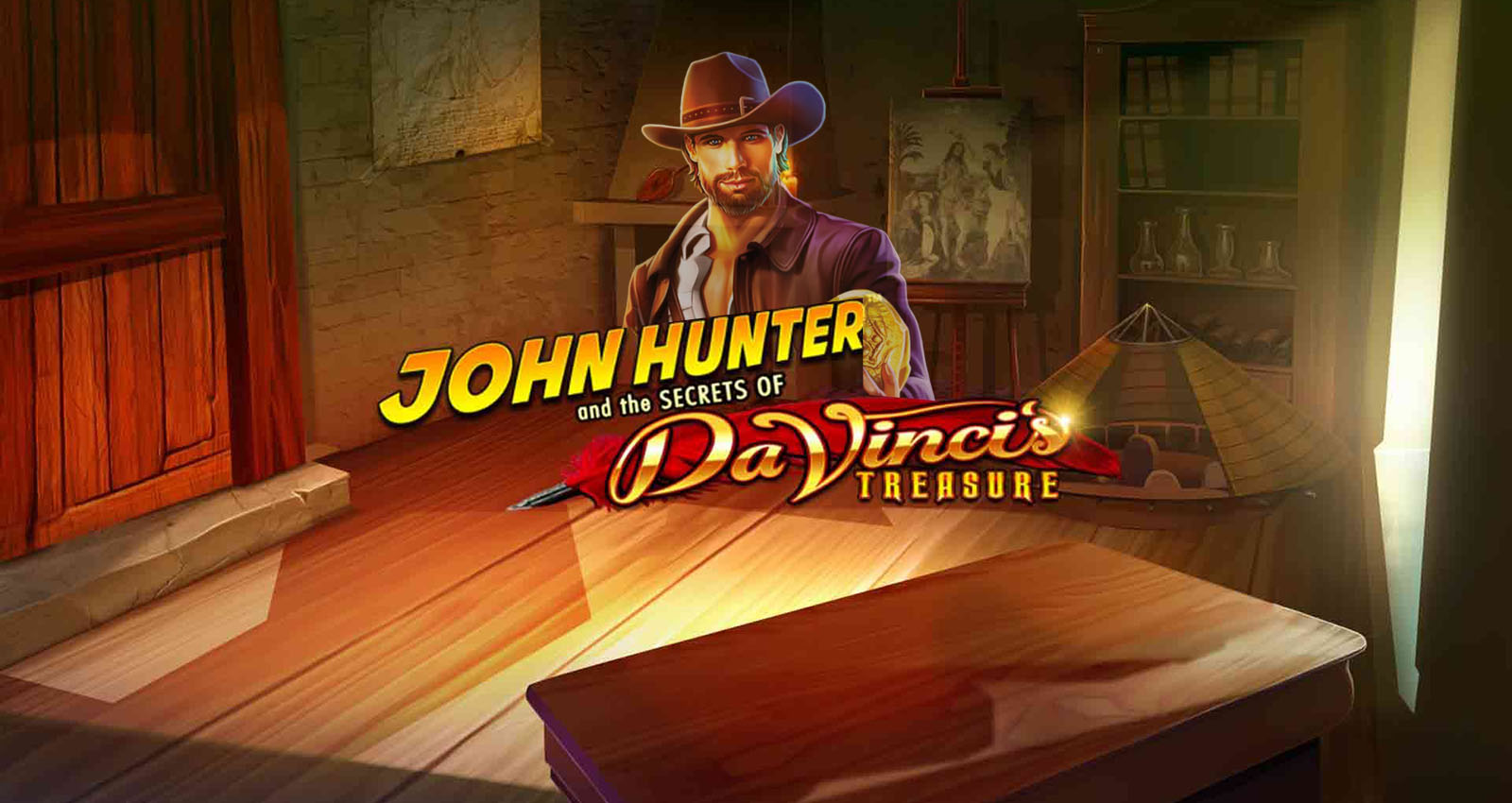 John Hunter and the secrets of Da Vinci’s treasure slot overview