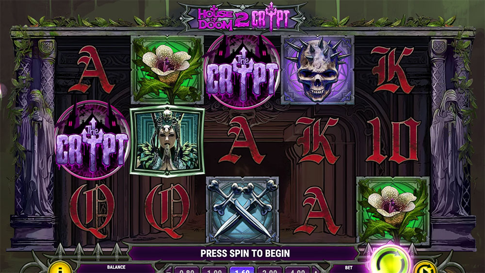 House of Doom 2 The Crypt Slot Gameplay
