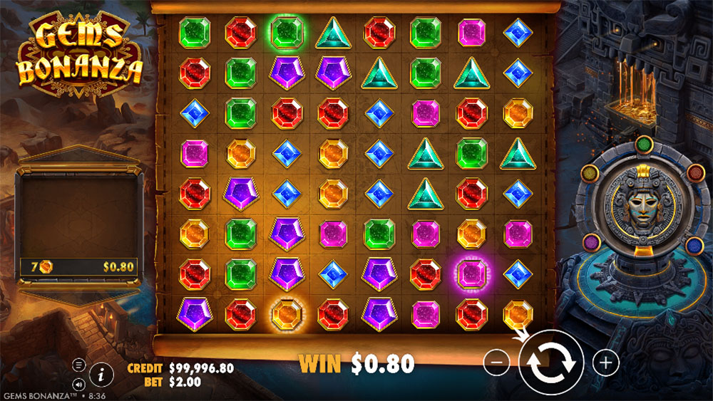Gems Bonanza Slot Gameplay