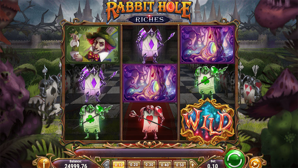 Rabbit Hole Riches by Play’n GO | Hollywood.co.za